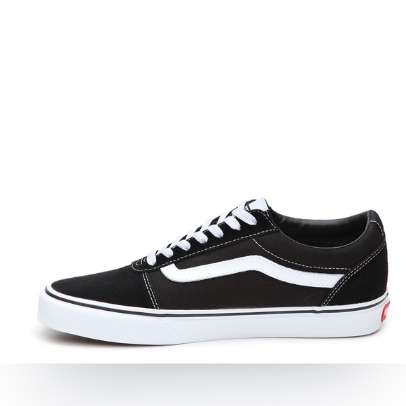 Vans Ward Lo Suede Sneaker in black/white - Picture 2 of 7